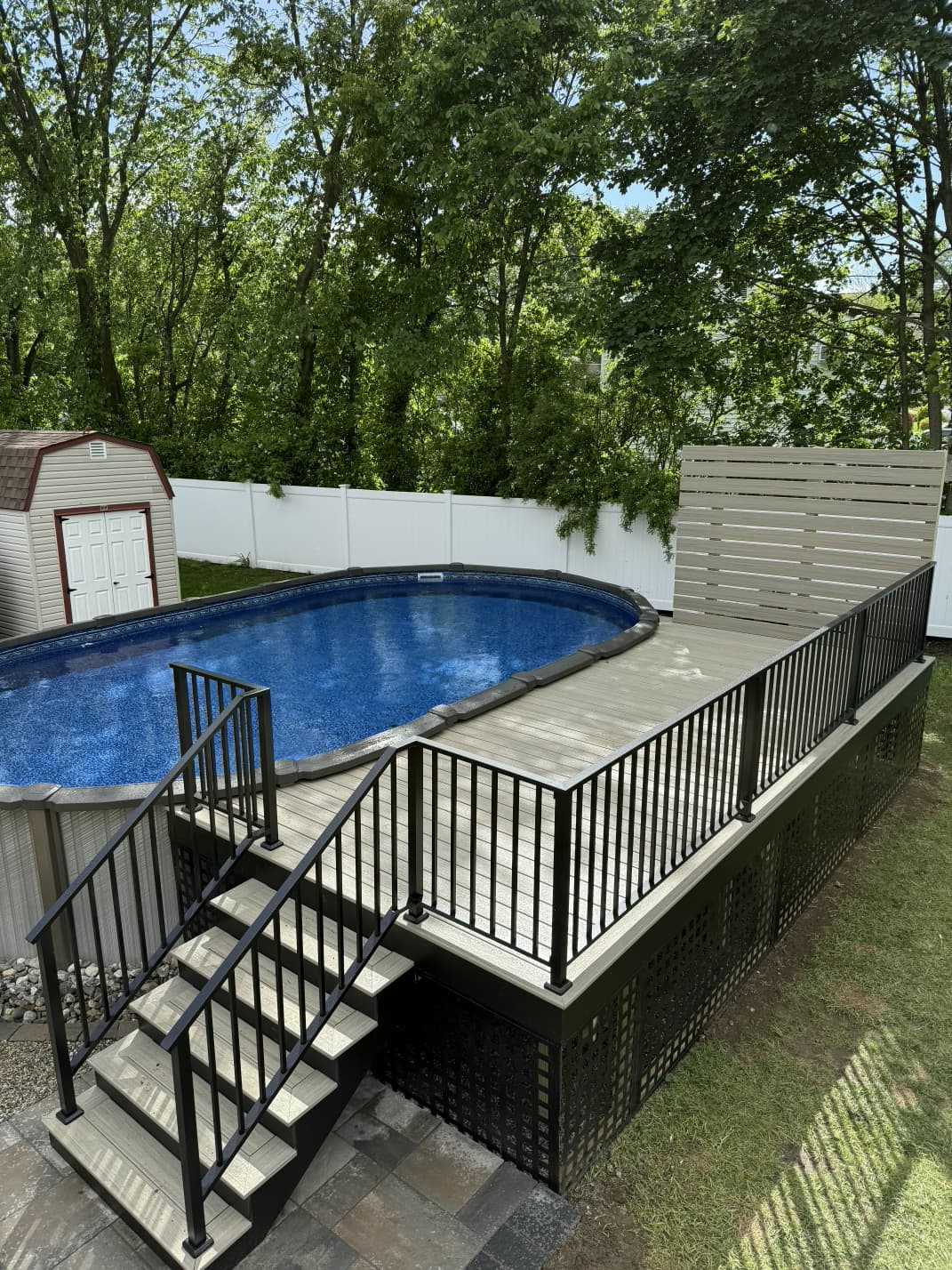 Poolside Deck Upgrade