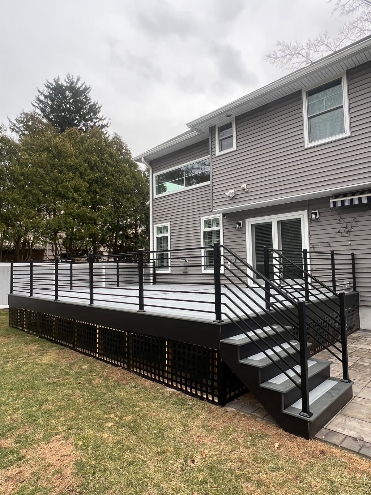 Backyard Deck Build Highlights