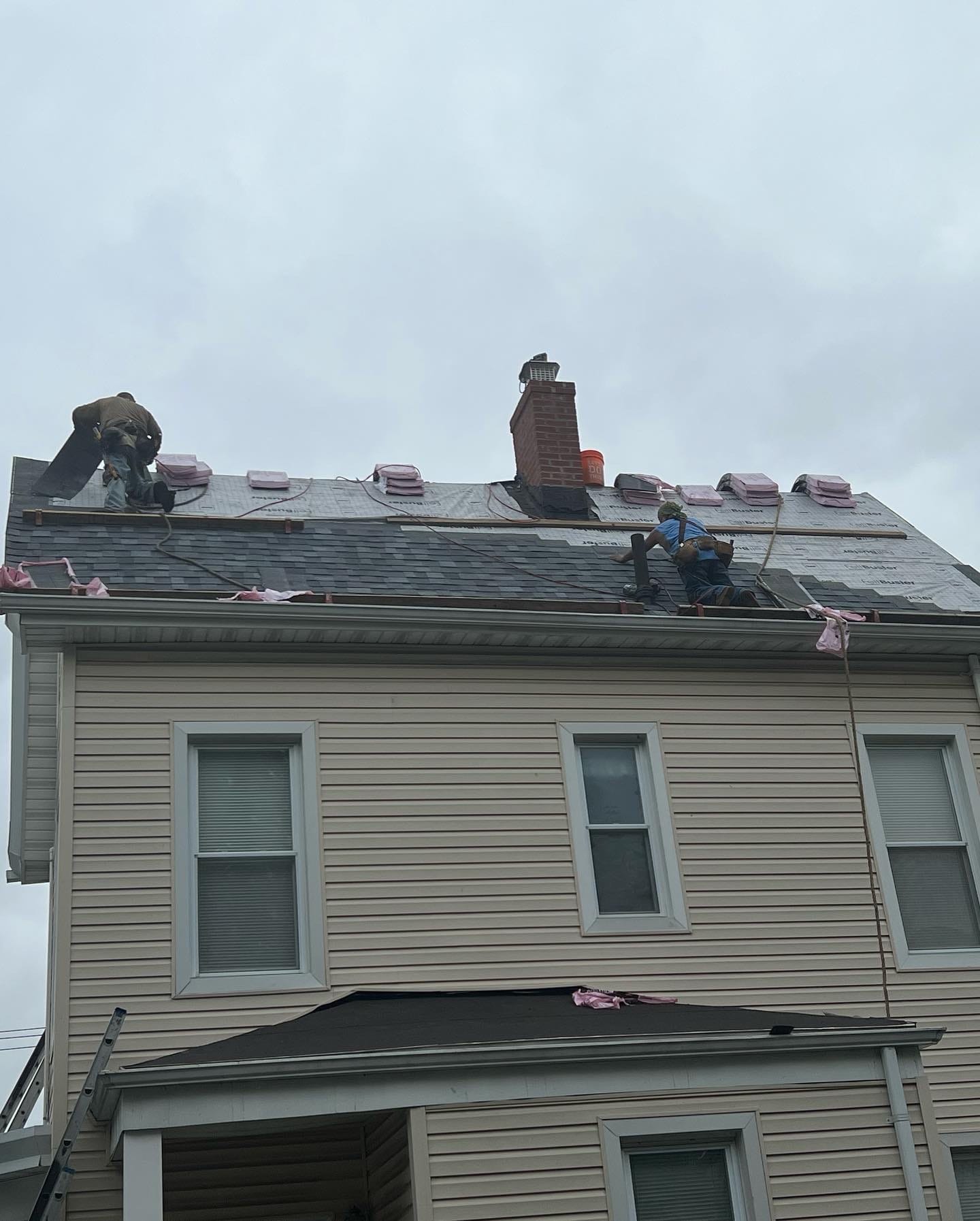 Multi-Stage Roof Rebuild project photo 2